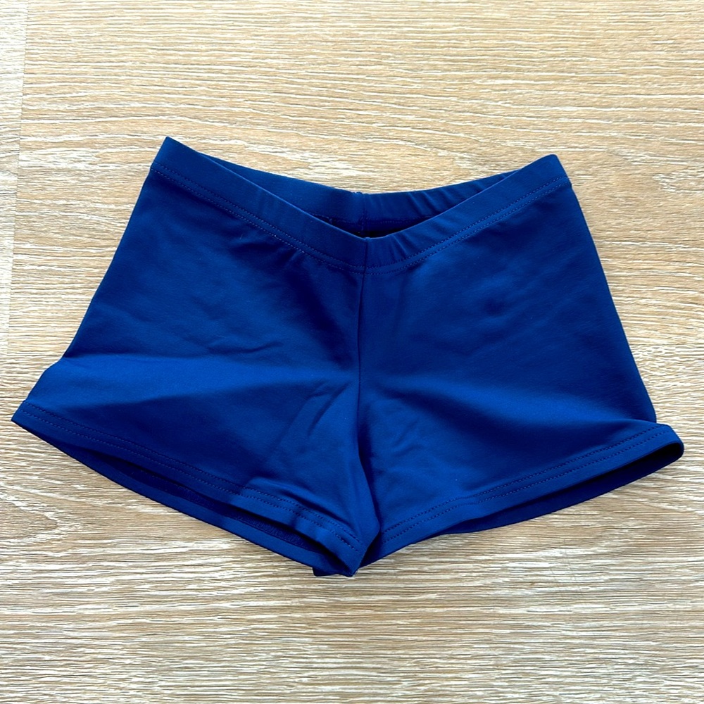 So Danca blue shorts child 8-10